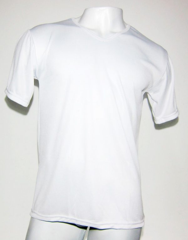 Camiseta Hombre Blanca Rib – Surtidora JR